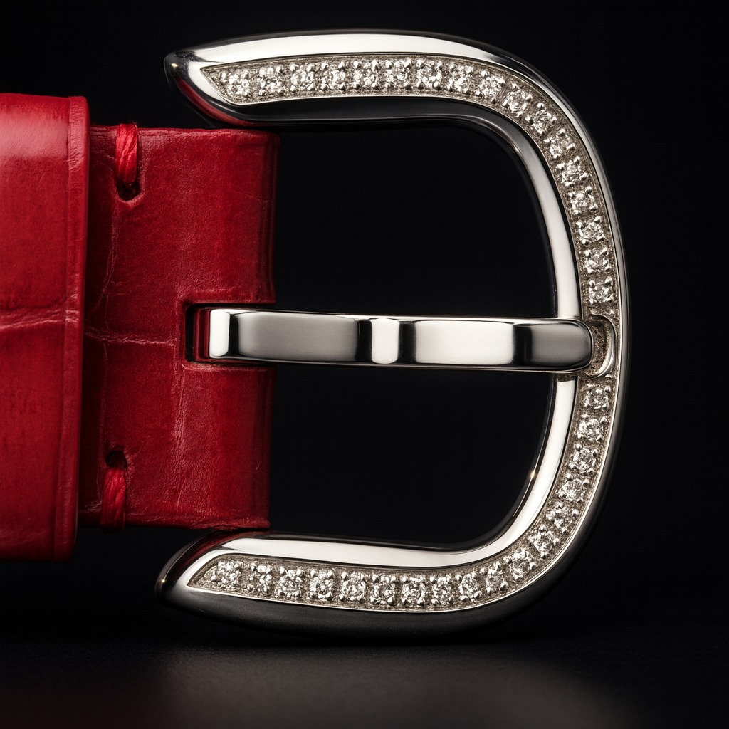Watch buckle detail
